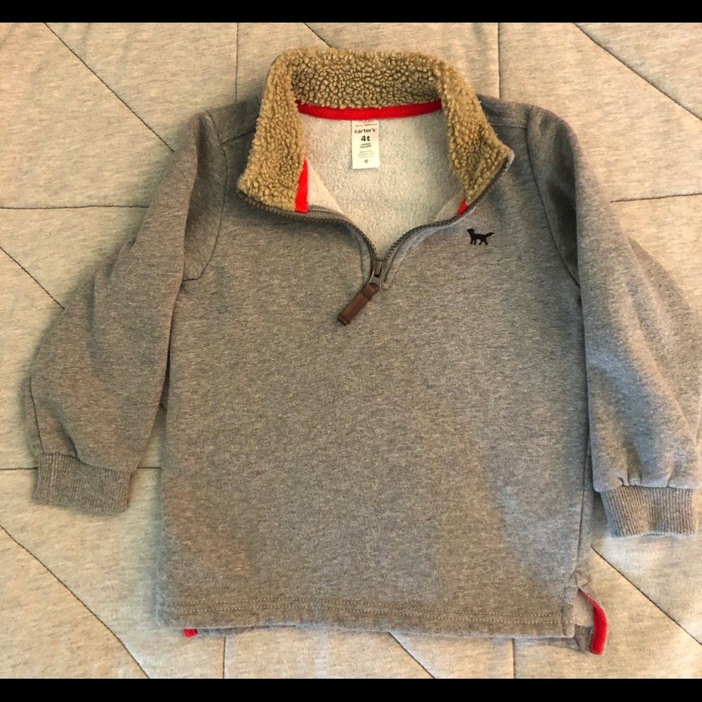 CARTER’S 4T fleece sweater